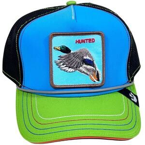 Goorin Bros The Farm Hunted Zapper Nintendo Duck Trucker Snapback Hat Cap